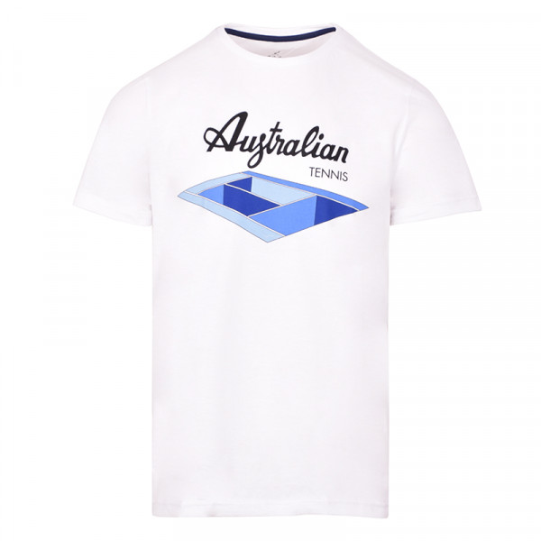 Мъжка тениска Australian Jersey T-Shirt with Print - bianco/altro colore