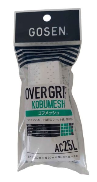 Overgrip Gosen Kobumesh Overgrip 1P - Bianco