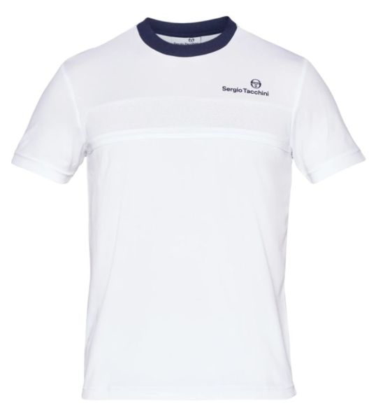 Men's T-shirt Sergio Tacchini Specchio T-Shirt - White