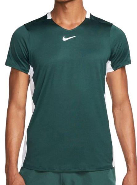 Ανδρικά Μπλουζάκι Nike Men's Dri-Fit Advantage Crew Top - pro green/white/white