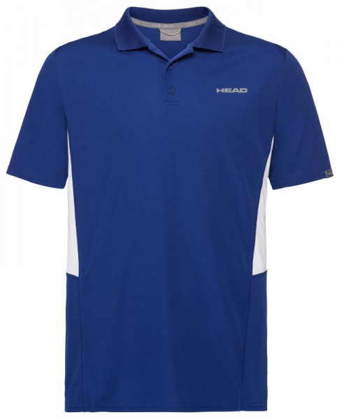 Herren Tennispoloshirt Head Club Tech Polo Shirt M - royal blue