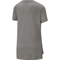 Majica kratkih rukava za djevojčice Nike G NSW Tee DPTL Basic Futura - carbon hesther/pink salt Majica kratkih rukava za djevojčice Nike G NSW Tee DPTL Basic Futura - carbon hesther/pink salt