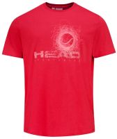 Herren Tennis-T-Shirt Head Vision T-Shirt - red