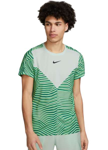 Teniso marškinėliai vyrams Nike Dri-Fit Slam Tennis Top - barely green/black