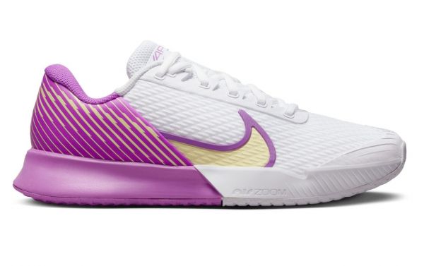 Naiste tennisejalatsid Nike Zoom Vapor Pro 2 HC - white/citron tint/fuchsia dream/earth