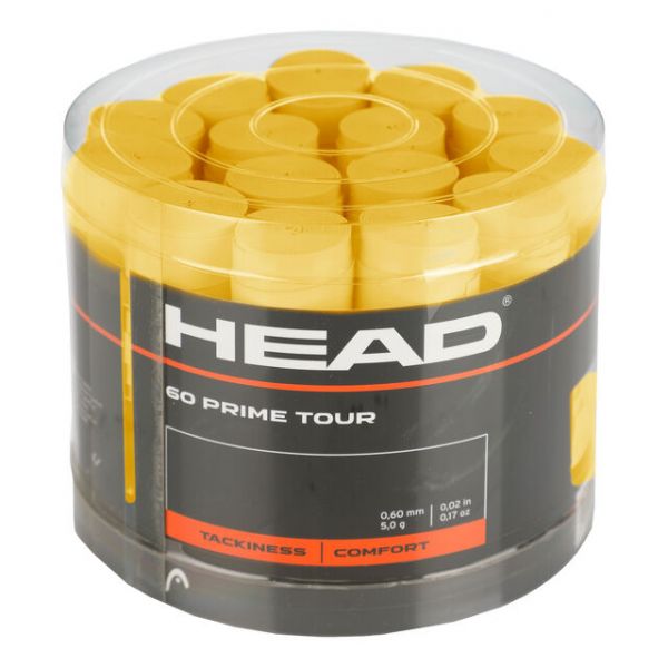 Покривен грип Head Prime Tour 60P - yellow