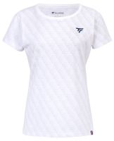 Marškinėliai moterims Tecnifibre Women Graphic Stretch - Balta