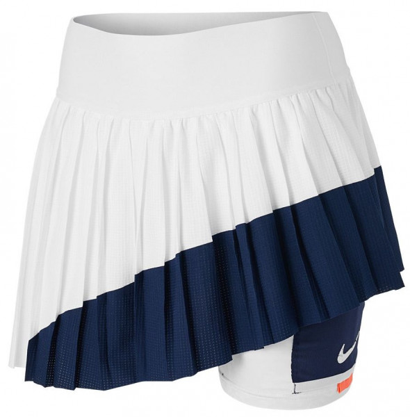  Nike Court Dri-Fit Slam Skirt Melbourne W - white/obsidian/white