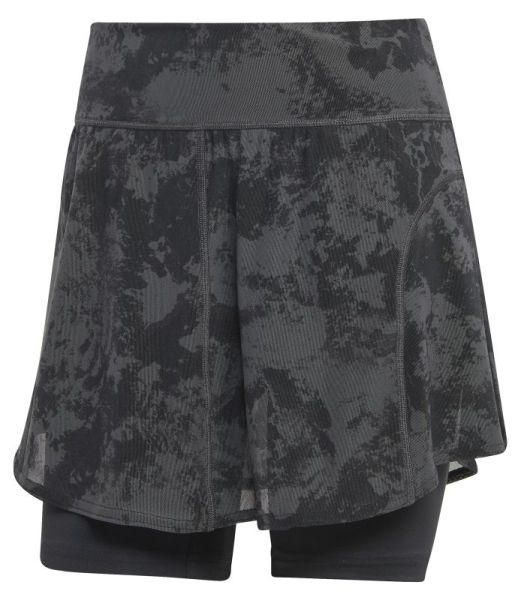 Damen Tennisrock Adidas Paris Match Skirt - carbon