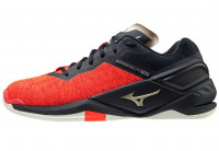 Muške cipele za squash Mizuno Wave Stealth Neo - ignitionr/pgold/salute Muške cipele za squash Mizuno Wave Stealth Neo - ignitionr/pgold/salute
