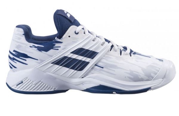 Męskie buty tenisowe Babolat Propulse Fury All Court Men - white/estate blue
