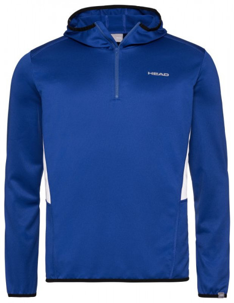 Herren Tennissweatshirt Head Club Tech Hoodie M - royal blue