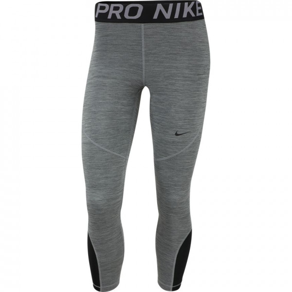  Nike W Pro Crop - black/heather/black