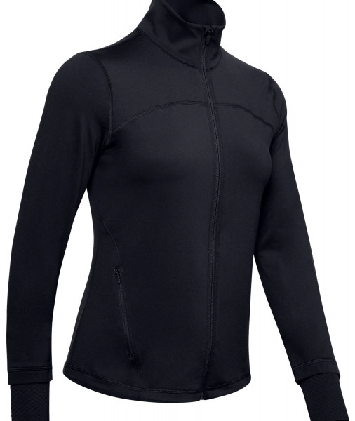 Ženski sportski pulover Under Armour Women's Rush Full Zip - black