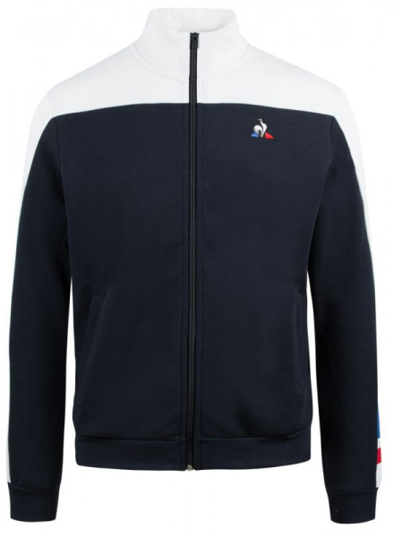 Muška sportski pulover Le Coq Sportif TRI FZ Sweat No.1 M - s. capt./new optical white/cobalt
