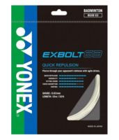Cordaje de bádminton Yonex Exbolt 63 (10m) - white