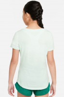 Marškinėliai mergaitėms Nike Sporstwear Tee Scoop Futura G - barely green Marškinėliai mergaitėms Nike Sporstwear Tee Scoop Futura G - barely green