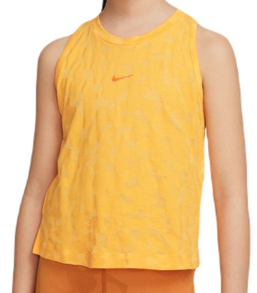 Dievčenské tričká Nike Dri-Fit One Tank - vivid orange/safety orange