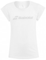 Dívčí trička Babolat Exercise Tee Girl - white