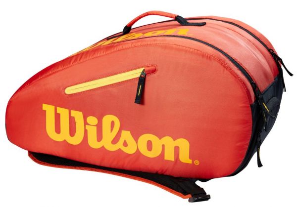 Torba za padel Wilson Padel Youth Racquet Bag - orange/yellow