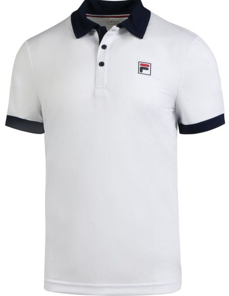 Men's Polo T-shirt Fila Polo Marc - White