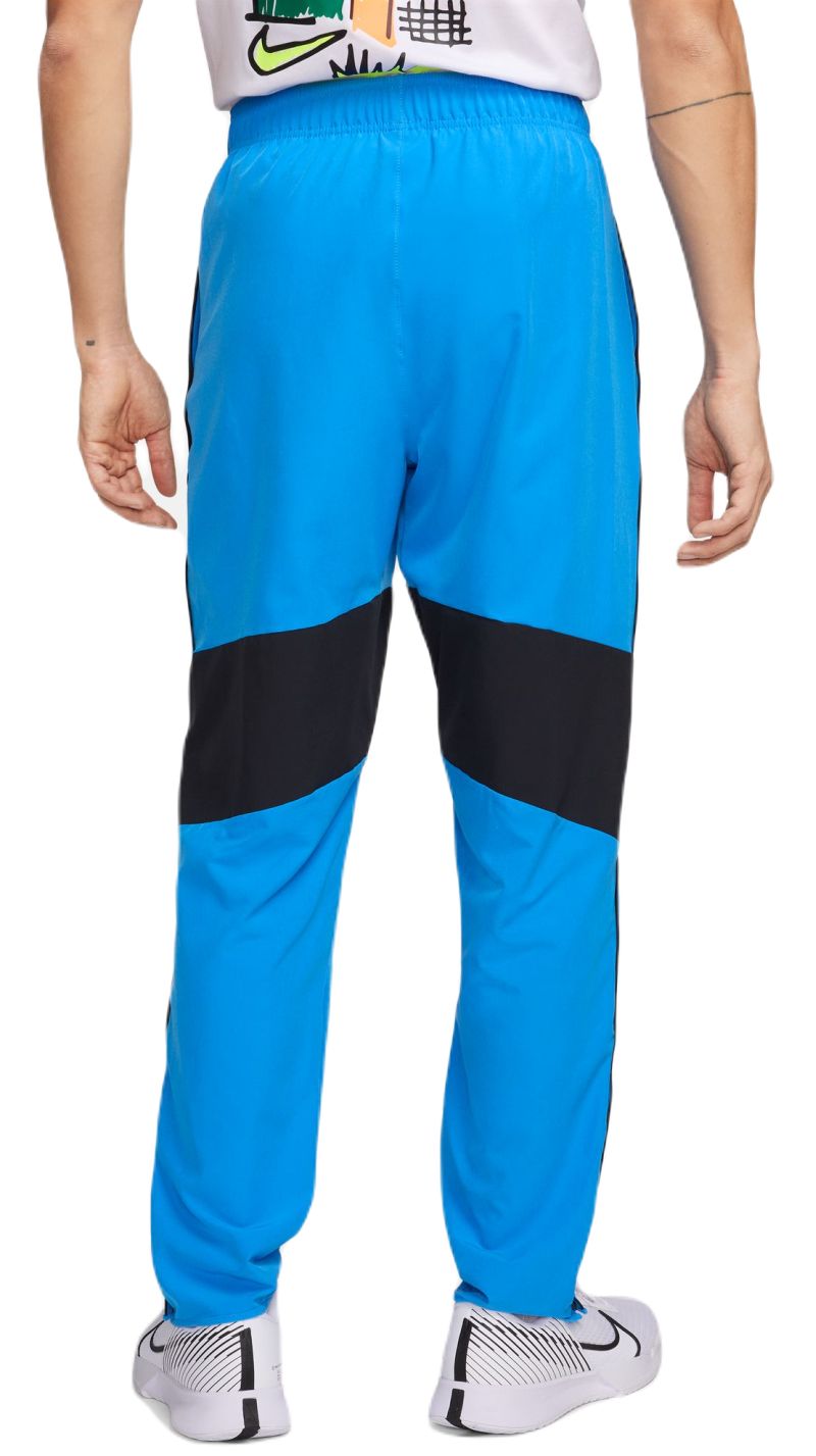 Men's trousers Nike Court Advantage Dri-Fit Tennis Pants - light photo  blue/black/white, Tennis Zone