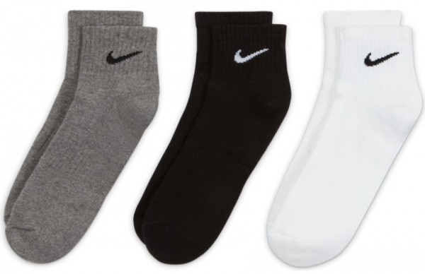 Tennissocken Nike Everyday Cotton Cushioned Ankle 3P - Mehrfarbig