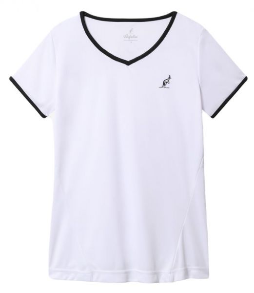 Marškinėliai moterims Australian T-Shirt Ace With Back Split - bianco/altro colore