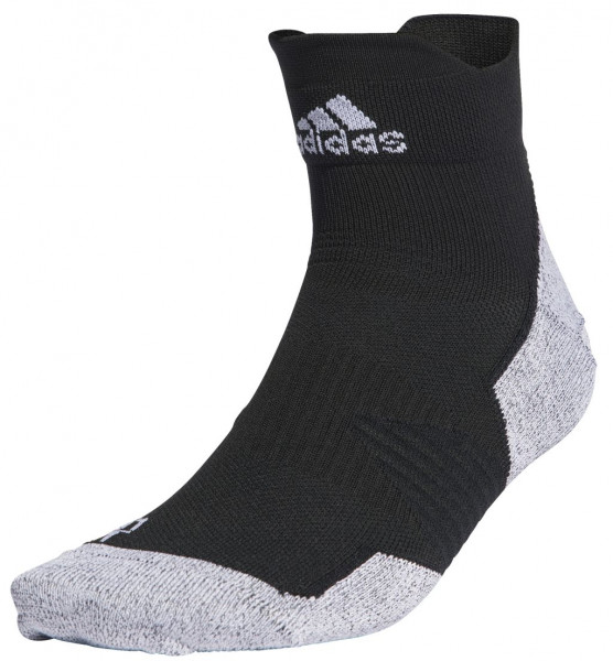 Teniso kojinės Adidas Run Grip Socks 1P - black/white