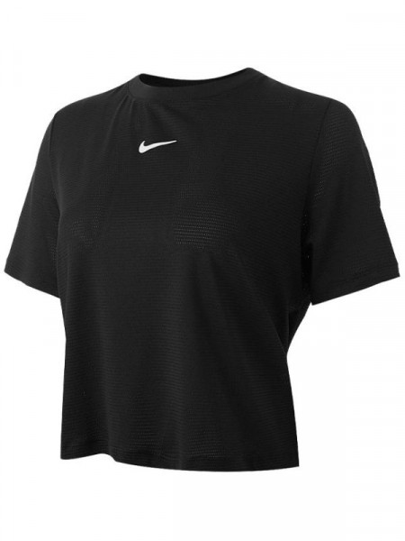  Nike Court Dri-Fit Advantage Top SS W - black/white
