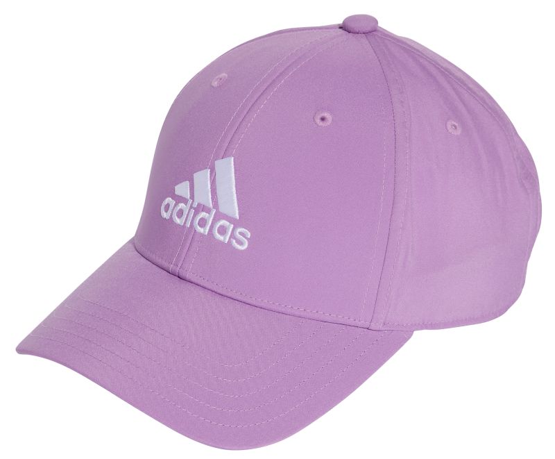 Adidas Embroidered Logo Lightweight Baseball Cap Violet