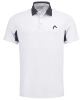 Męskie polo tenisowe Head Slice Polo Shirt - white