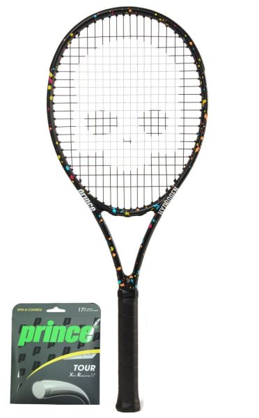 Tennisschläger Prince by Hydrogen Spark 280g + Tennis-Saiten