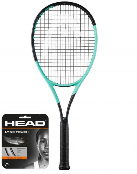Tennisschläger Head Boom MP 2024 + Tennis-Saiten