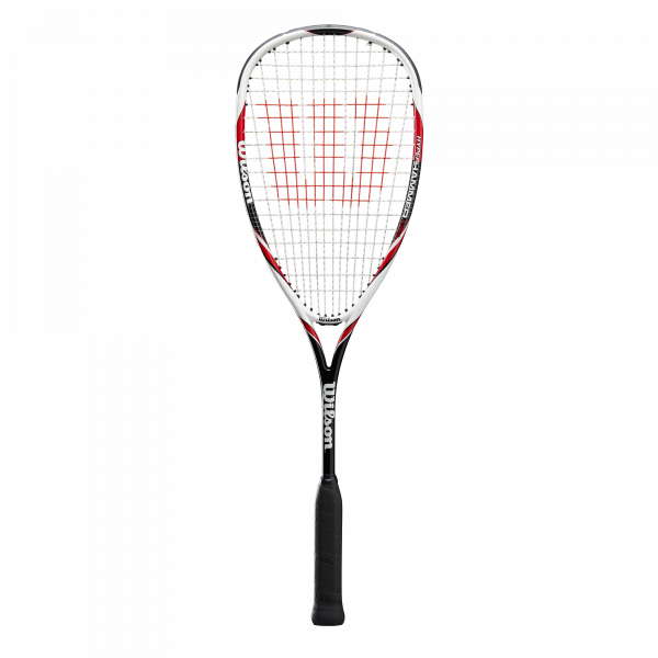 Raqueta de squash Wilson Hyper Hammer 145 - black/white/red