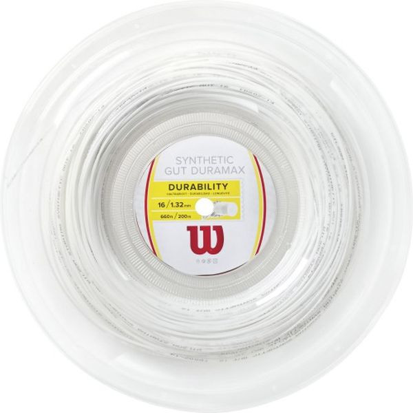 Wilson Synthetic Gut Duramax (200 m) - white