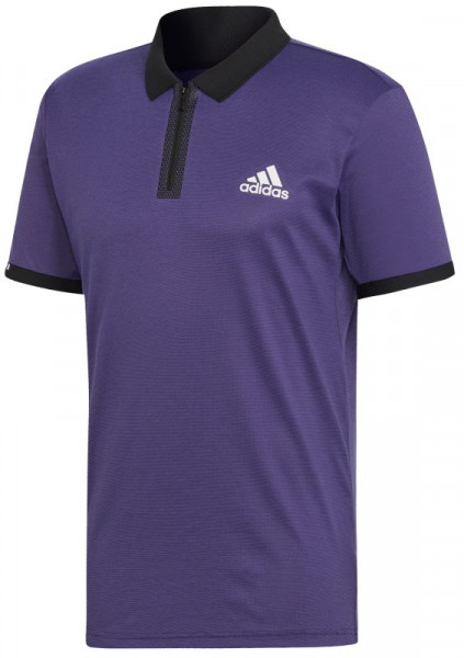  Adidas Escouade Polo - legend purple/white