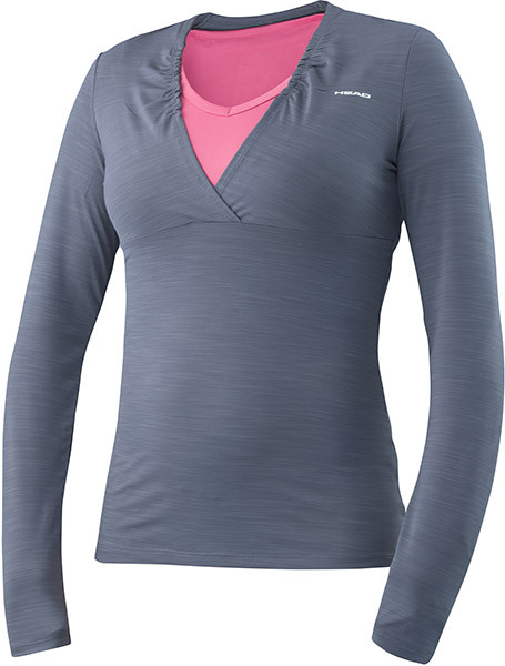  Head Transition W T4S LS Shirt - grey/pink
