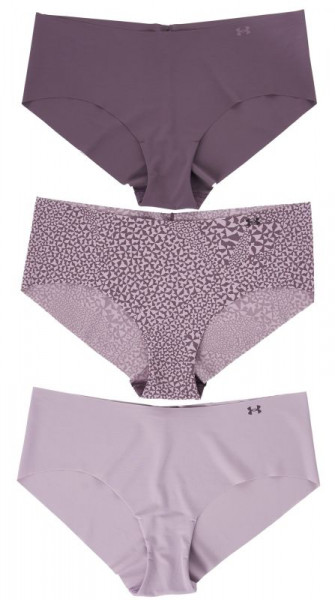 Under Armour PS Hipster 3Pack Print - mauve pink/ash plum
