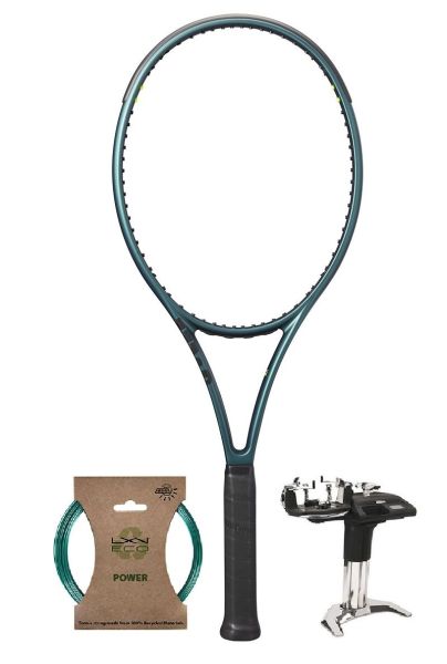 Raqueta de tenis Adulto Wilson Blade 100 V9.0 + cordaje + servicio de encordado