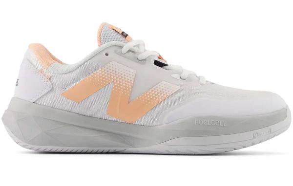 Damskie buty tenisowe New Balance Fuel Cell 796 v4 - grey/white/orange