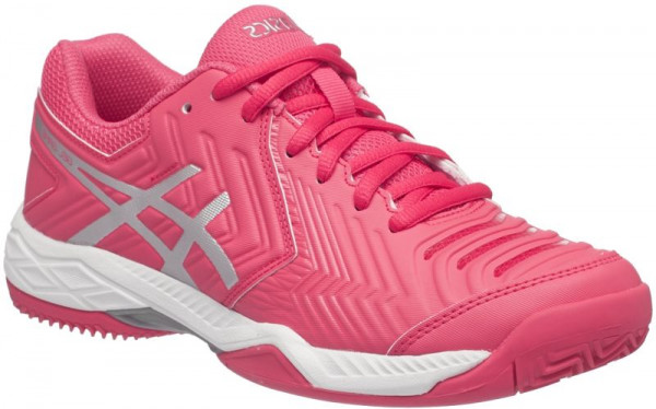  Asics Gel-Game 6 Clay - rouge red/silver/white