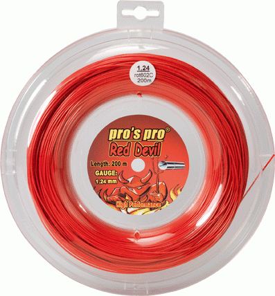 Cordes de tennis Pro's Pro Red Devil (200 m)