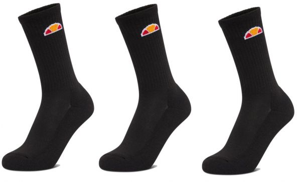 Чорапи Ellesse Tisbi Sock 3P - black