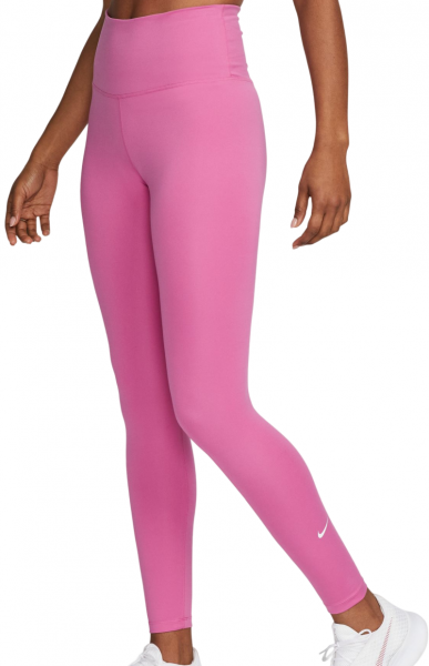 Women's leggings Nike Dri-Fit One High-Rise Leggings - cosmic fuchsia/white
