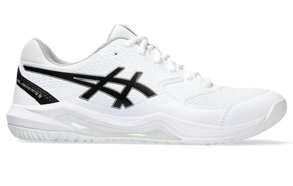 Vīriešiem tenisa apavi Asics Gel-Dedicate 8 - white/black