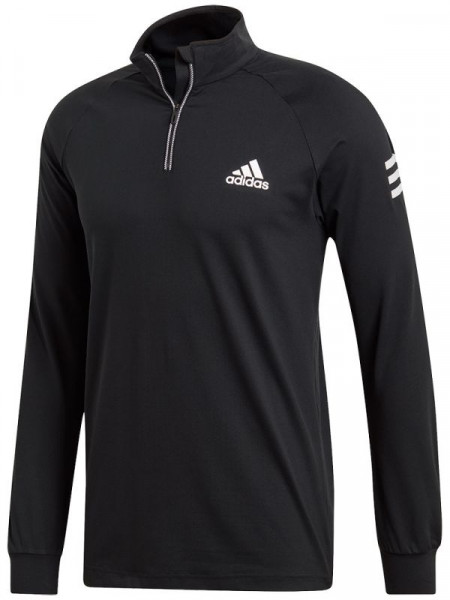  Adidas Club Midlayer 1/4 Zip - black/white