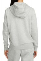 Ženski sportski pulover Nike Sportswear Club Fleece Full Zip Hoodie - dark grey heather/white Ženski sportski pulover Nike Sportswear Club Fleece Full Zip Hoodie - dark grey heather/white