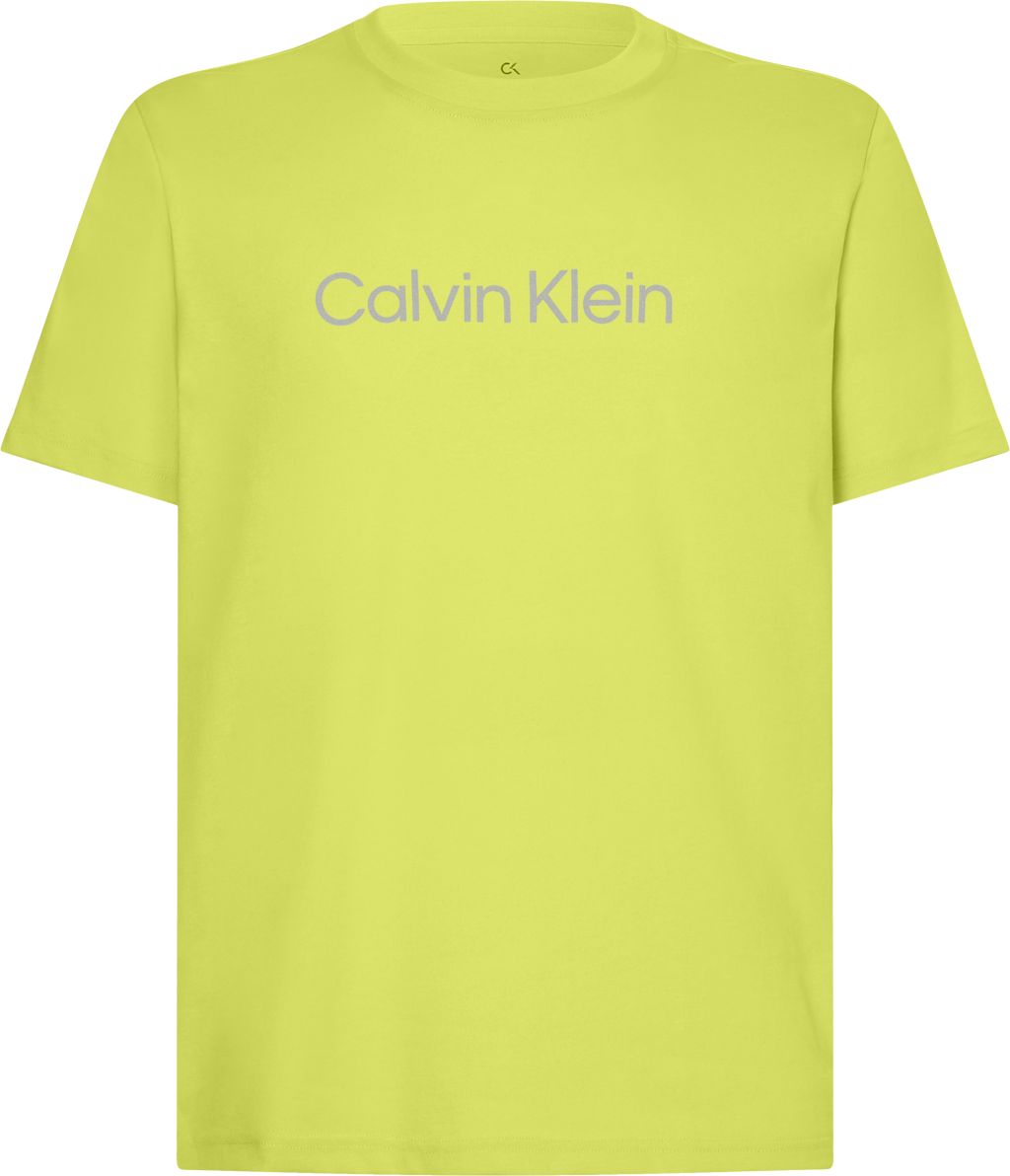 Calvin klein t shirt yellow on sale