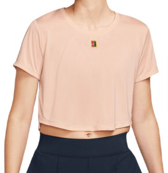 Dámské tričko Nike Dri-Fit Heritage Short Sleeve Tennis Top - arctic orange